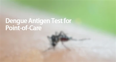 Test d'antigène de la dengue au point de service-de-service