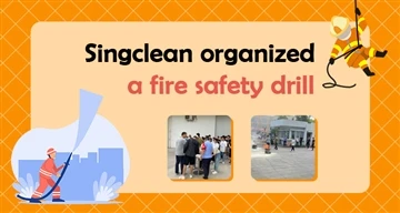 Singclean a organisé un exercice de sécurité incendie