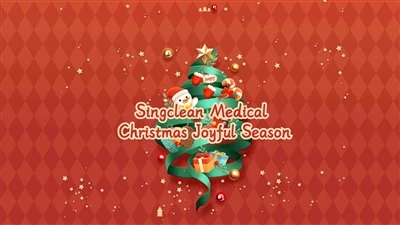 Saison joyeuse de Noël médical Singclean